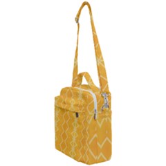 Pattern Yellow Crossbody Day Bag