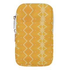 Pattern Yellow Waist Pouch (large)