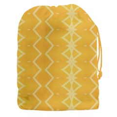 Pattern Yellow Drawstring Pouch (3xl)