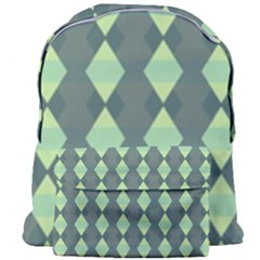 Texture Grey Giant Full Print Backpack by HermanTelo