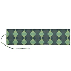 Texture Grey Roll Up Canvas Pencil Holder (l)