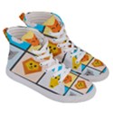 Animals Cute Flat Cute Animals Women s Hi-Top Skate Sneakers View3