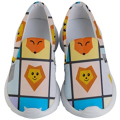 Animals Cute Flat Cute Animals Kids  Lightweight Slip Ons