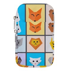 Animals Cute Flat Cute Animals Waist Pouch (large)