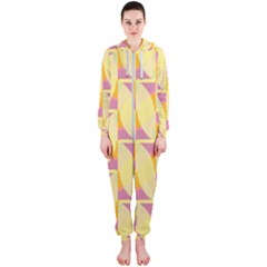 Yellow Pink Hooded Jumpsuit (ladies)  by HermanTelo