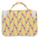 Yellow Pink Satchel Handbag View3