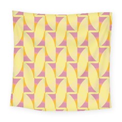 Yellow Pink Square Tapestry (large)