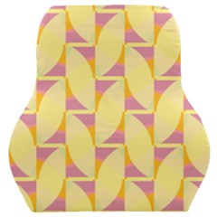 Yellow Pink Car Seat Back Cushion  by HermanTelo