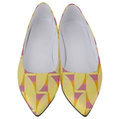 Yellow Pink Women s Low Heels by HermanTelo