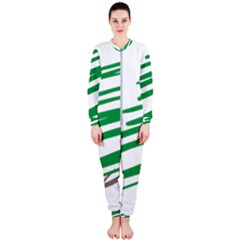 Christmas Tree Pine Holidays Onepiece Jumpsuit (ladies)  by HermanTelo