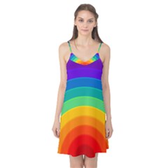 Rainbow Background Colorful Camis Nightgown