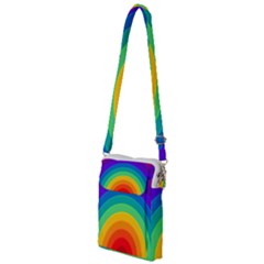 Rainbow Background Colorful Multi Function Travel Bag by HermanTelo