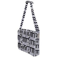 Piano Keys Cross Body Office Bag by bloomingvinedesign