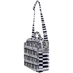 Piano Keys Crossbody Day Bag by bloomingvinedesign