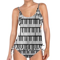 Piano Keys Tankini Set by bloomingvinedesign