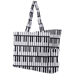 Piano Keys Simple Shoulder Bag by bloomingvinedesign