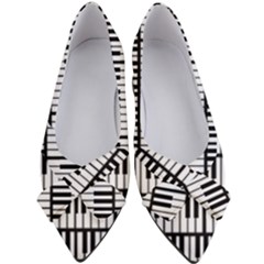 Piano Keys Women s Bow Heels