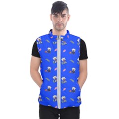 Finalpattern Puffer Jacker Blue Men s Puffer Vest