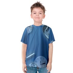 Time Clock Watch Hours Kids  Cotton Tee