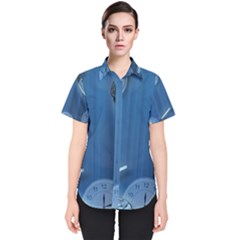 Time Clock Watch Hours Women s Short Sleeve Shirt