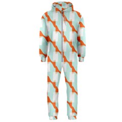 Wallpaper Chevron Hooded Jumpsuit (men)  by HermanTelo