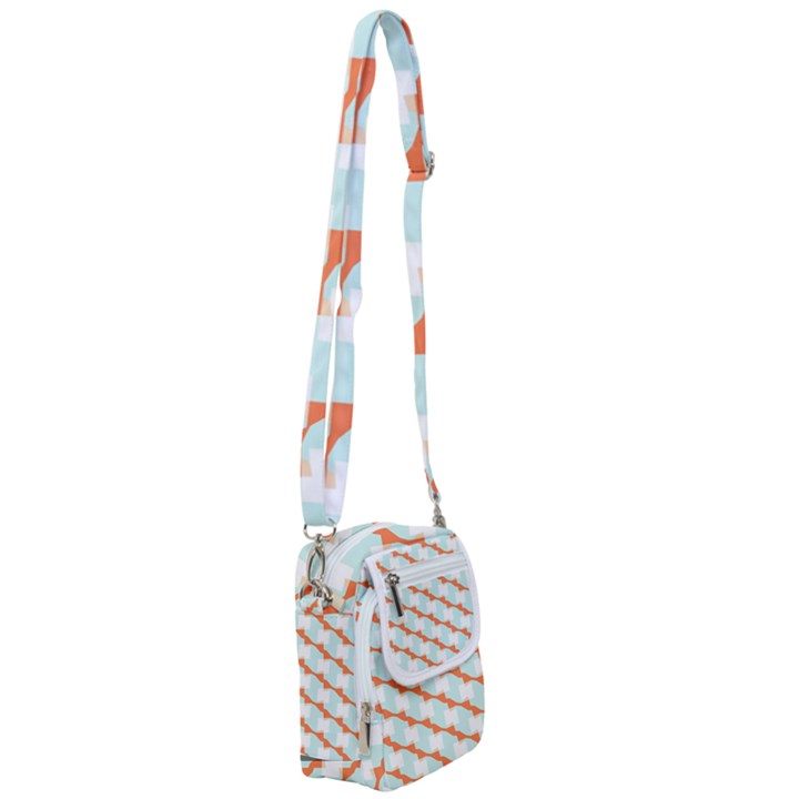 Wallpaper Chevron Shoulder Strap Belt Bag