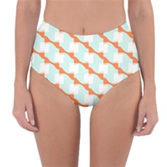 Wallpaper Chevron Reversible High-waist Bikini Bottoms