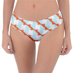 Wallpaper Chevron Reversible Classic Bikini Bottoms by HermanTelo