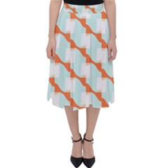 Wallpaper Chevron Classic Midi Skirt