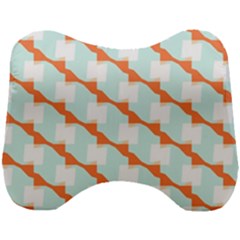 Wallpaper Chevron Head Support Cushion