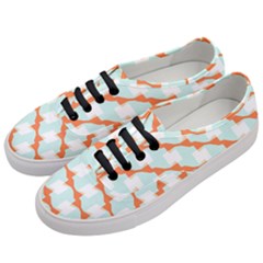 Wallpaper Chevron Women s Classic Low Top Sneakers by HermanTelo