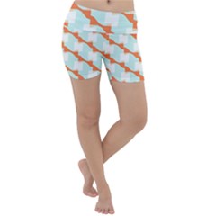 Wallpaper Chevron Lightweight Velour Yoga Shorts