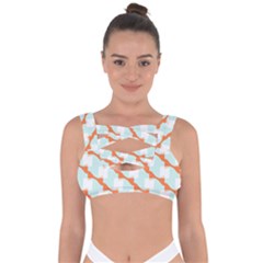 Wallpaper Chevron Bandaged Up Bikini Top