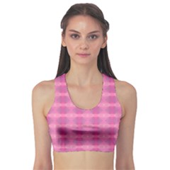 Pink Sports Bra