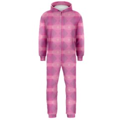 Pink Hooded Jumpsuit (men) 