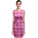 Pink Classic Sleeveless Midi Dress View1