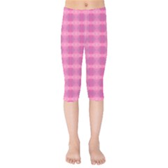 Pink Kids  Capri Leggings 