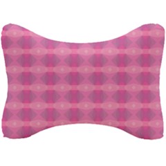 Pink Seat Head Rest Cushion