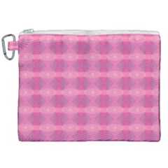 Pink Canvas Cosmetic Bag (xxl)