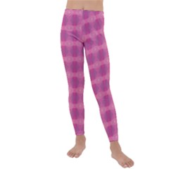 Pink Kids  Lightweight Velour Leggings