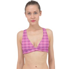 Pink Classic Banded Bikini Top