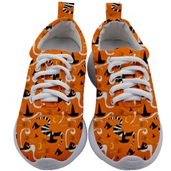 Witches Hats And Brooms Kids Athletic Shoes