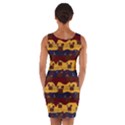 Turkey Pattern Wrap Front Bodycon Dress View2