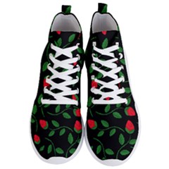 Roses Flowers Spring Flower Nature Men s Lightweight High Top Sneakers