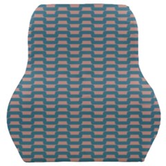 Art Chevron Car Seat Back Cushion  by HermanTelo