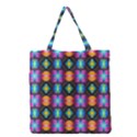 Squares Spheres Backgrounds Texture Grocery Tote Bag View1