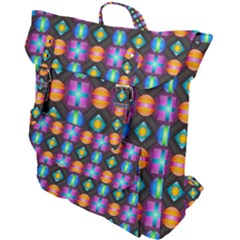 Squares Spheres Backgrounds Texture Buckle Up Backpack