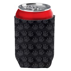 Pattern Texture Feet Dog Grey Can Holder by HermanTelo