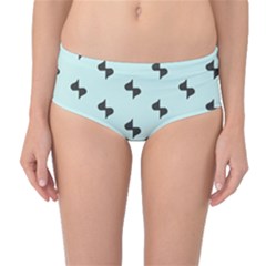 Illustrations Mid-waist Bikini Bottoms