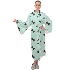 Illustrations Maxi Velour Kimono by HermanTelo